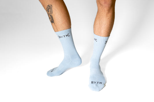 Sportsocken - Bio-Baumwolle, hellblau