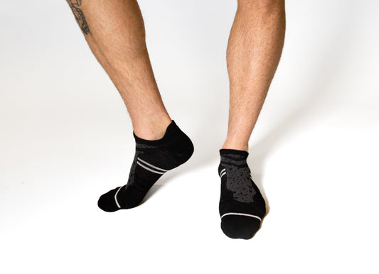 Bambus Sportsocken, schwarz