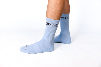 Sportsocken - Bio-Baumwolle, hellblau